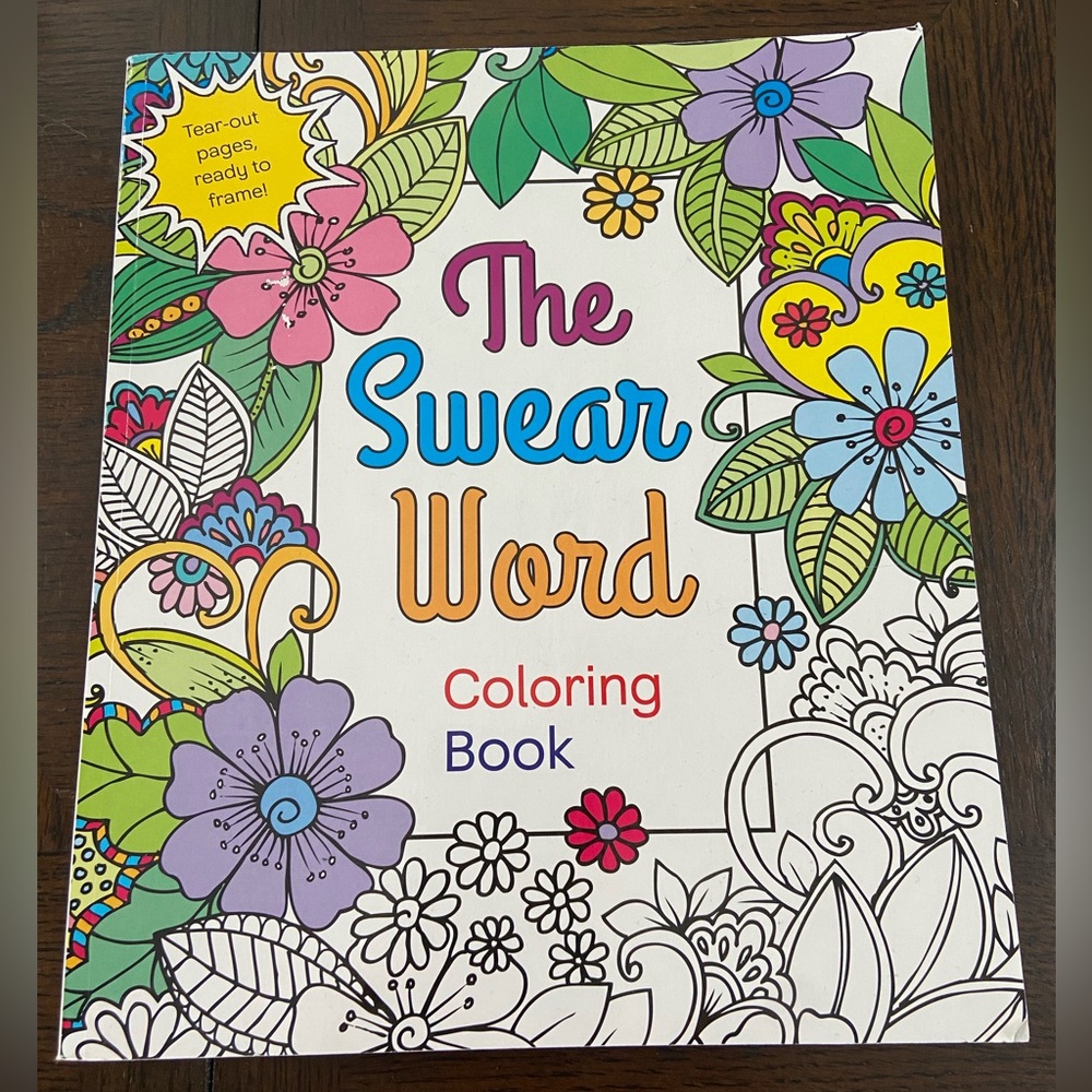 The Swear Word Coloring Book